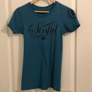 Teal Sinful T